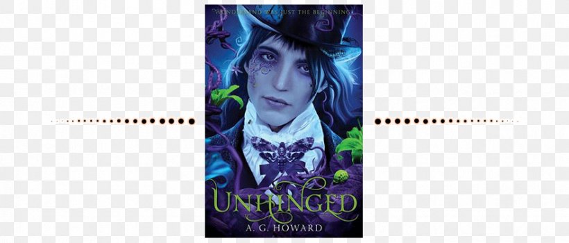 Unhinged Splintered Series Book Amazon.com Alice's Adventures In Wonderland, PNG, 883x377px, Unhinged, Amazoncom, Author, Book, Book Cover Download Free
