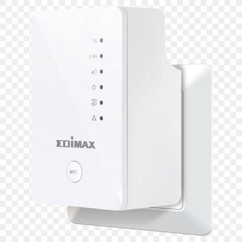 Wireless Access Points Wireless Repeater Wi-Fi Wireless Router EdiLife Smart Home Solution EW-7438AC, PNG, 1000x1000px, Wireless Access Points, Computer Network, Edimax, Electronic Device, Electronics Download Free