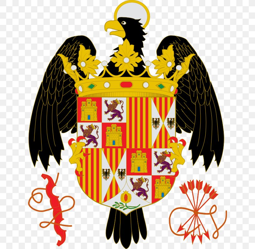 Catholic Monarchs Escudo De Los Reyes Católicos Palacio De Los Vivero Francoist Spain Escutcheon, PNG, 640x800px, Catholic Monarchs, Art, Beak, Bird, Bird Of Prey Download Free