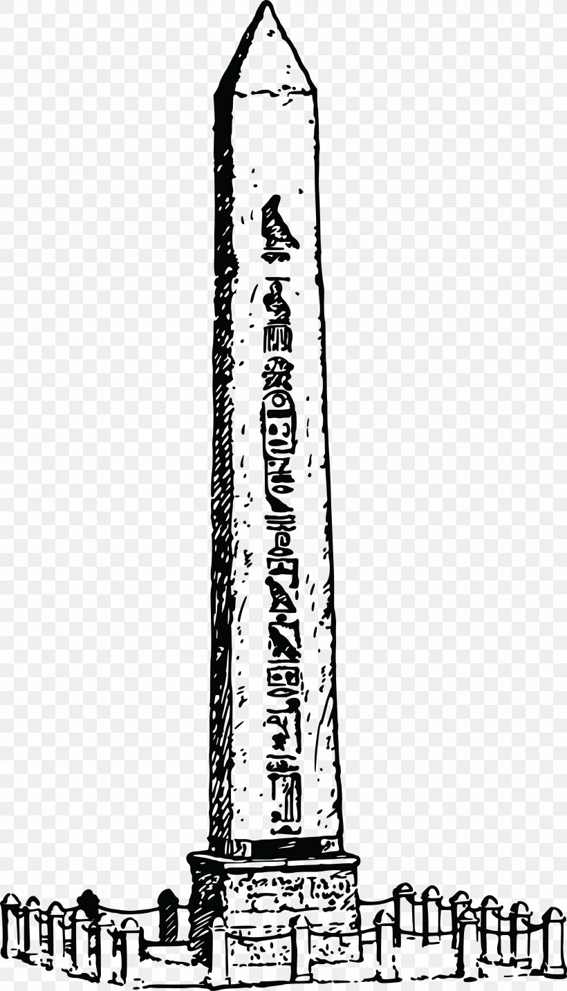 Karnak Ancient Egypt Obelisk Drawing Clip Art, PNG, 4000x6999px, Karnak, Ancient Egypt, Black And White, Coloring Book, Drawing Download Free
