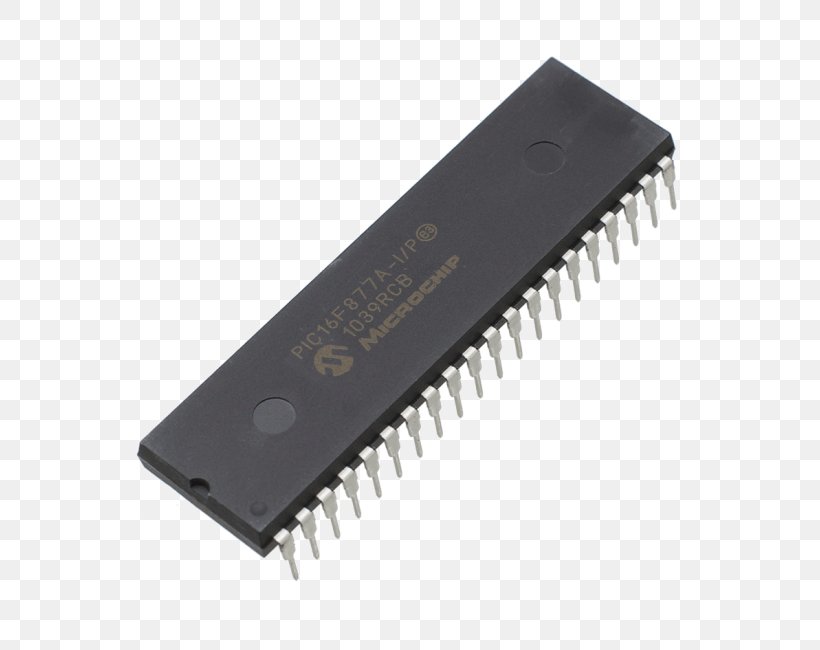 PIC Microcontroller 16F877 Electronics Flash Memory, PNG, 550x650px, Microcontroller, Arduino, Atmel, Atmel Avr, Circuit Component Download Free