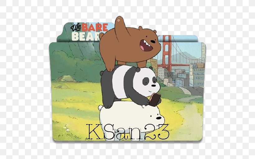 Polar Bear Cartoon Network Giant Panda Grizzly Bear, PNG, 512x512px, Bear, Alaska Peninsula Brown Bear, Animated Film, Bear Hug, Carnivoran Download Free