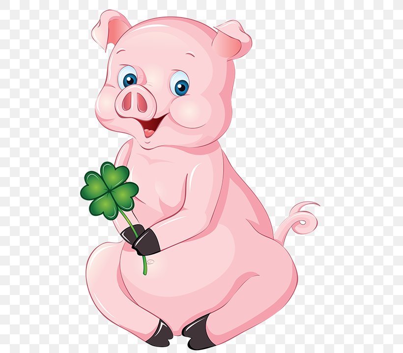 Domestic Pig Drawing Clip Art, PNG, 501x718px, Watercolor, Cartoon, Flower, Frame, Heart Download Free