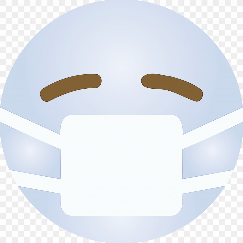 Moustache, PNG, 3000x3000px, Emoji With Mask, Convid, Corona, Coronavirus, Face Download Free