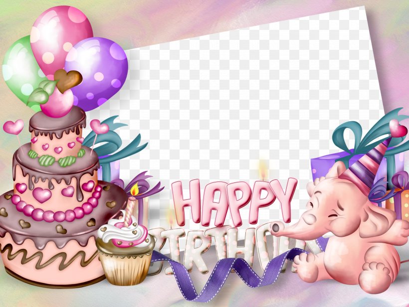 Birthday Cake Picture Frame Greeting Card Clip Art, PNG, 1600x1203px, Birthday Cake, Android, Birthday, Birthday Card, Cake Download Free
