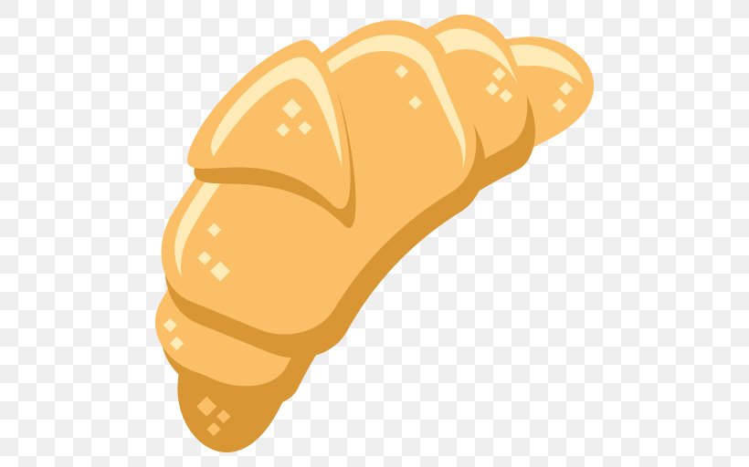 Croissant Danish Pastry Emoji Pancake, PNG, 512x512px, Croissant, Bakery, Bread, Cake, Commodity Download Free