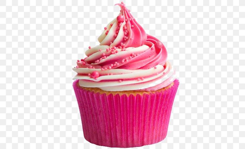 Cupcake Frosting & Icing Birthday Cake Cream, PNG, 500x500px, Cupcake, Baking, Baking Cup, Birthday Cake, Biscuits Download Free