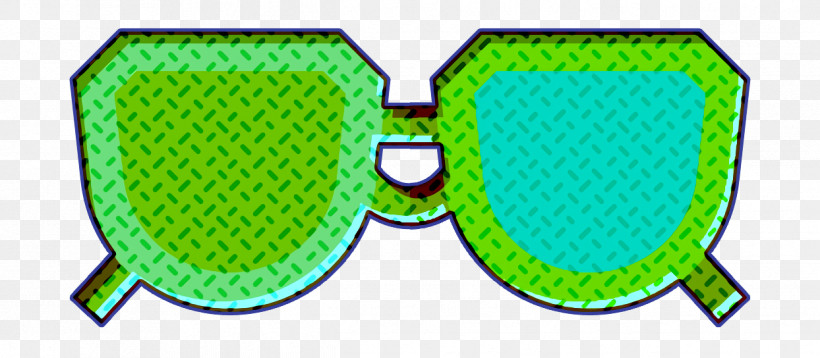 Eyeglasses Icon Reggae Icon, PNG, 1244x544px, Eyeglasses Icon, Champion Spark Plug N6y, Geometry, Goggles, Green Download Free
