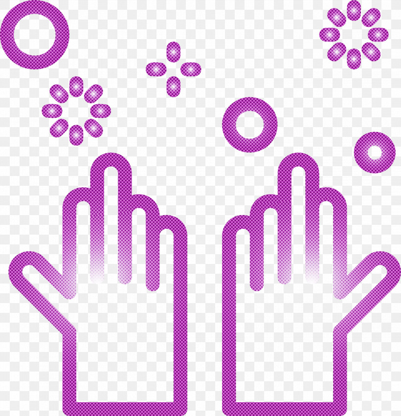 Hand Cleaning Hand Washing, PNG, 2888x2999px, Hand Cleaning, Hand Washing, Line, Magenta, Pink Download Free