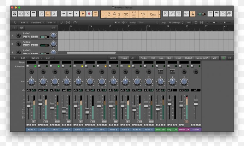 Logic Pro Audio Mixers Sound Computer Software Electronics, PNG, 1600x963px, Logic Pro, Audio Equipment, Audio Mixers, Audio Mixing, Audio Receiver Download Free