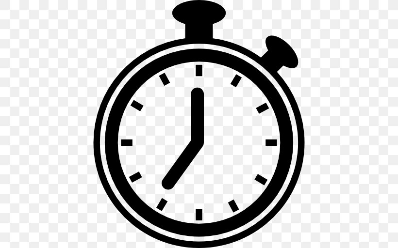 Alarm Clocks Time, PNG, 512x512px, Clock, Alarm Clock, Alarm Clocks, Black And White, Clock Face Download Free