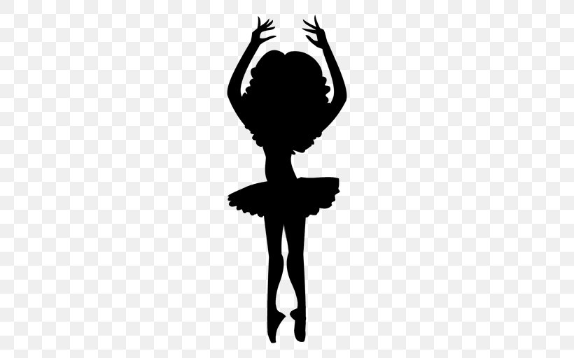 Clip Art Silhouette Logo Black & White, PNG, 512x512px, Silhouette, Ballet Dancer, Black White M, Blackandwhite, Logo Download Free