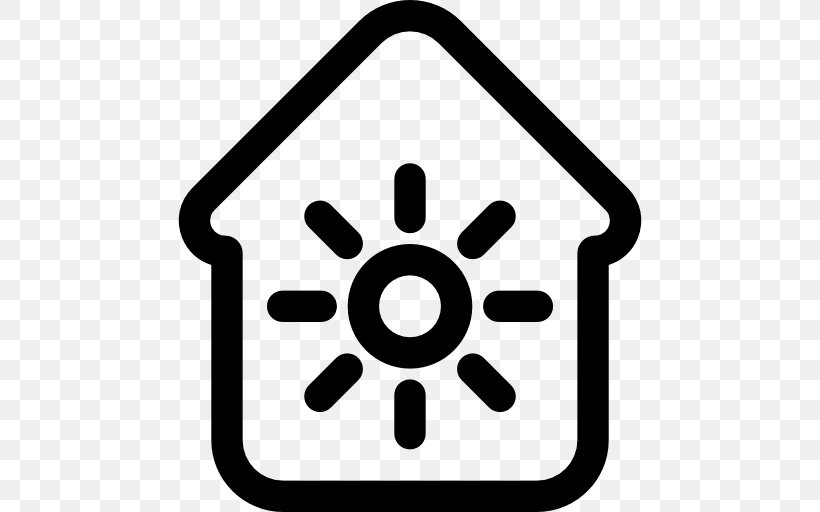 House Icon Design Building, PNG, 512x512px, House, Area, Black And White, Building, Home Download Free