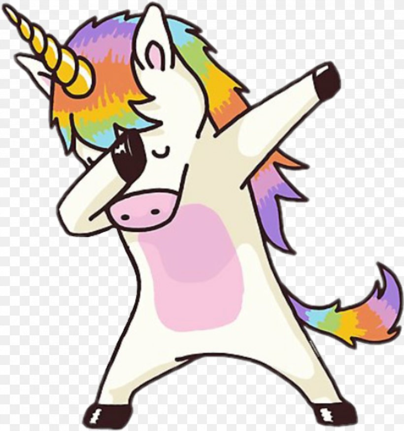 Dab Unicorn T-shirt Clip Art, PNG, 2533x2701px, Dab, Art, Artwork, Cartoon, Dance Download Free