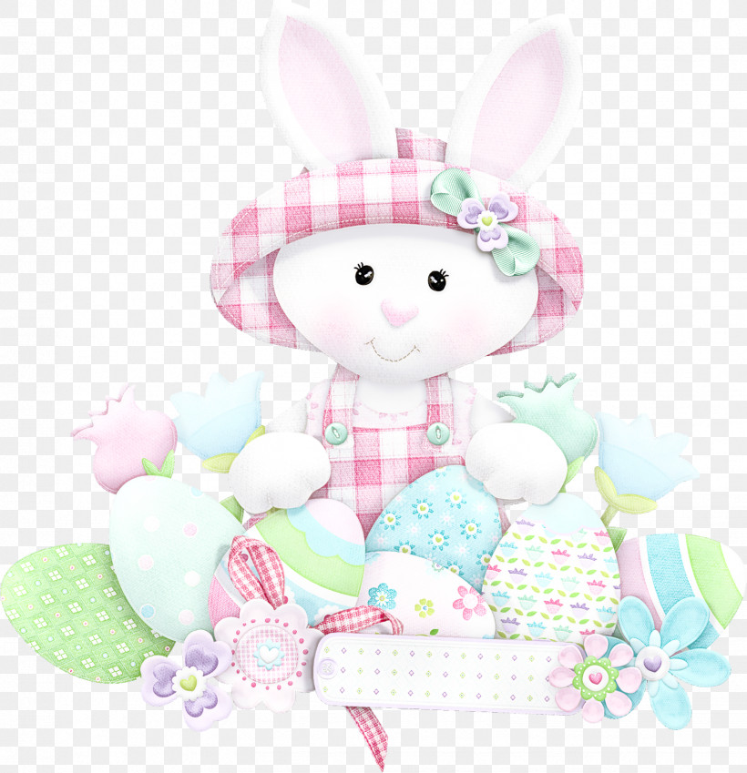 Easter Bunny, PNG, 1544x1600px, Pink, Baby Toys, Easter Bunny, Stuffed Toy Download Free