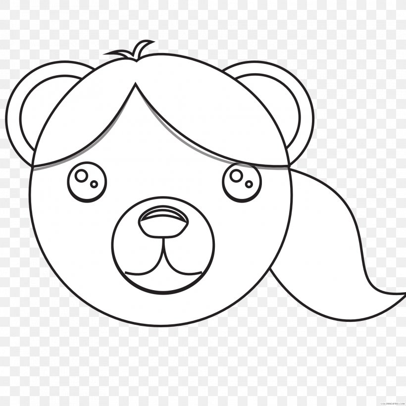Snout Whiskers White Clip Art, PNG, 1969x1969px, Snout, Area, Art, Black And White, Carnivoran Download Free