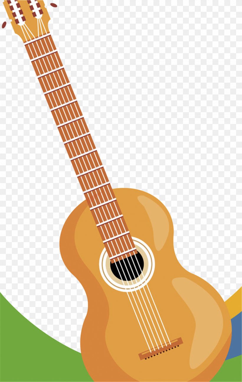 Acoustic Guitar Ukulele Electric Guitar, PNG, 1024x1617px, Watercolor, Cartoon, Flower, Frame, Heart Download Free