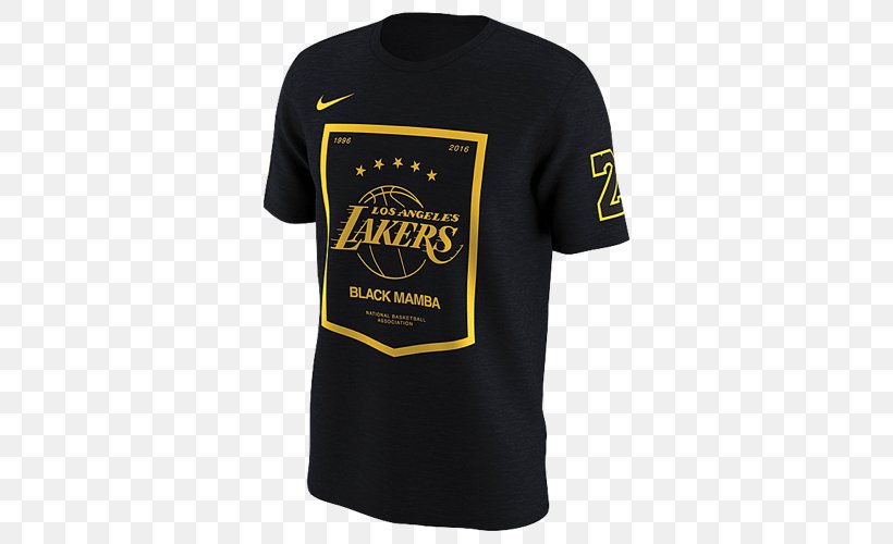 Air Force 1 Black Mamba T-shirt Nike Los Angeles Lakers, PNG, 500x500px, Air Force 1, Active Shirt, Air Jordan, Black Mamba, Brand Download Free