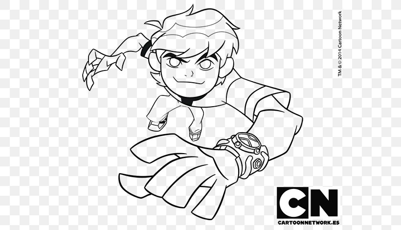 Drawing Ben 10 Coloring Book Painting Image, PNG, 600x470px, Watercolor, Cartoon, Flower, Frame, Heart Download Free