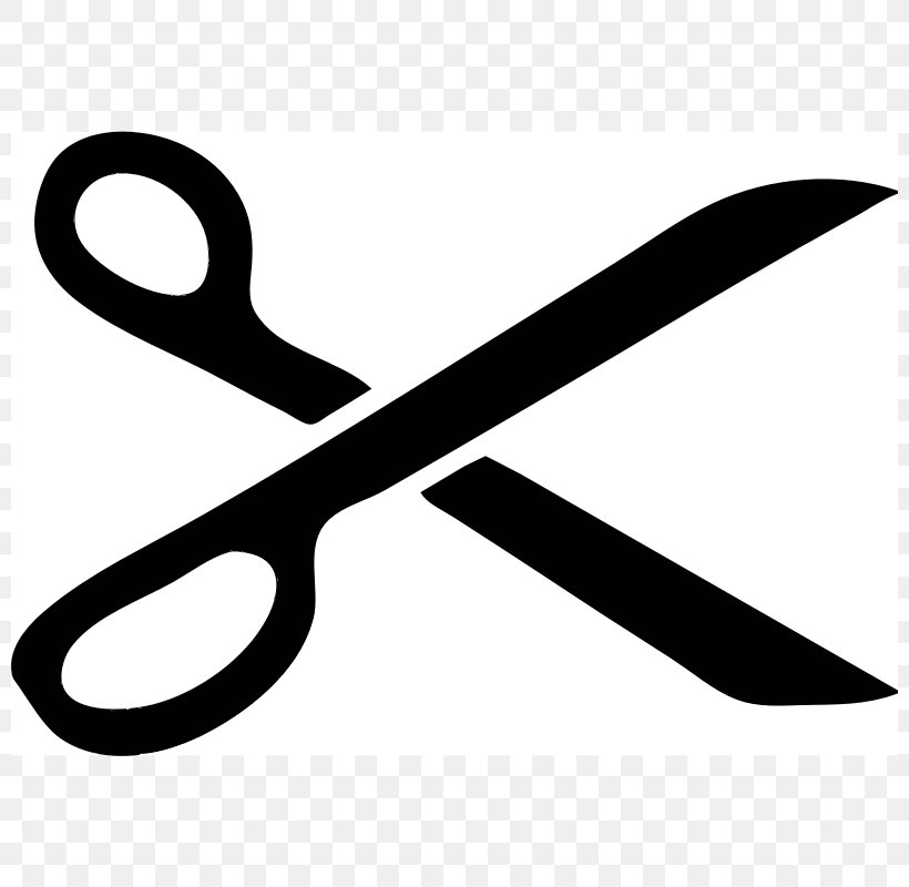 Scissors Hair-cutting Shears Cutting Hair Clip Art, PNG, 800x800px, Scissors, Black And White, Cutting Hair, Free Content, Haircutting Shears Download Free