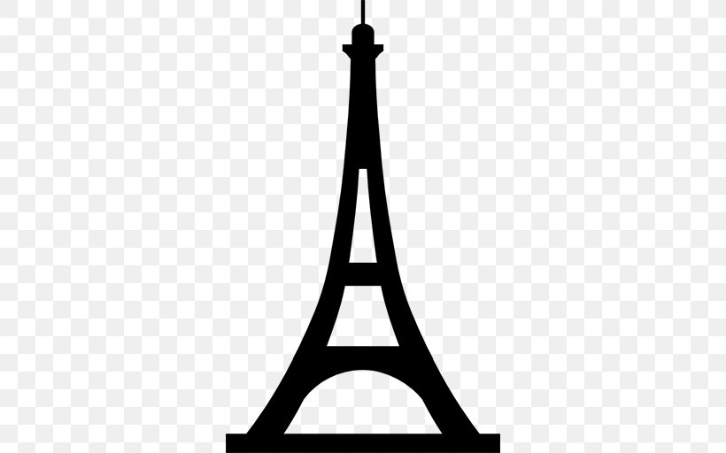 Eiffel Tower Download Clip Art, PNG, 512x512px, Eiffel Tower, Black And White, France, Monument, Paris Download Free
