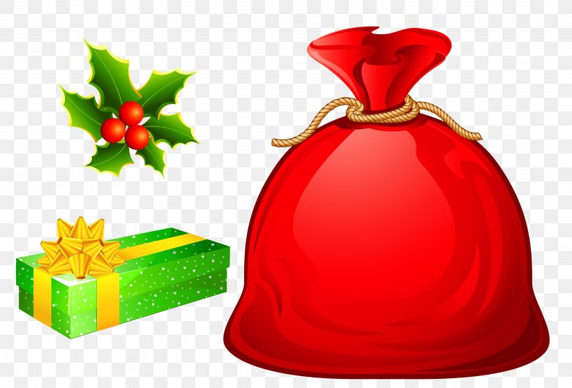 Santa Claus Bag Christmas Clip Art, PNG, 3858x2617px, Santa Claus, Bag, Christmas, Christmas Gift, Christmas Ornament Download Free