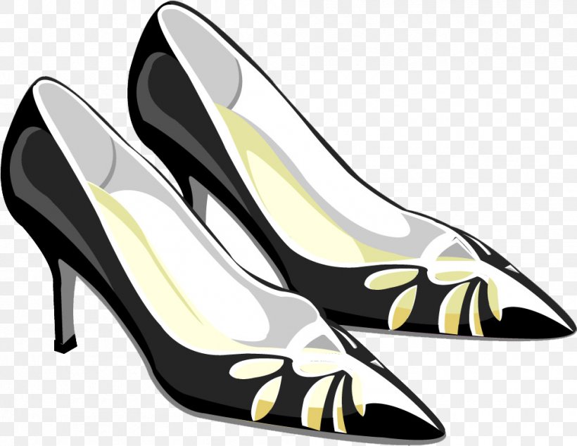 Slipper High-heeled Footwear Shoe Absatz, PNG, 1001x774px, Slipper, Absatz, Automotive Design, Basic Pump, Black Download Free