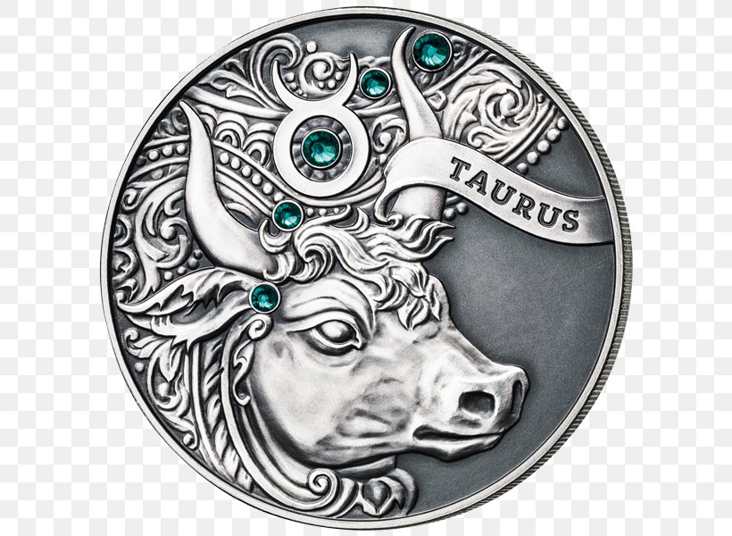 Silver Coin Astrological Sign Silver Coin Zodiac, PNG, 600x600px, Silver, Aquarius, Aries, Astrological Sign, Astrology Download Free