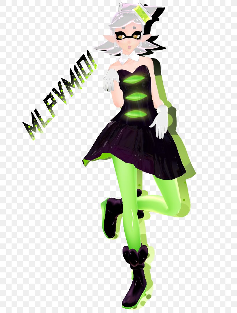 Splatoon MikuMikuDance DeviantArt, PNG, 720x1080px, Splatoon, Art, Clothing, Collector, Costume Download Free