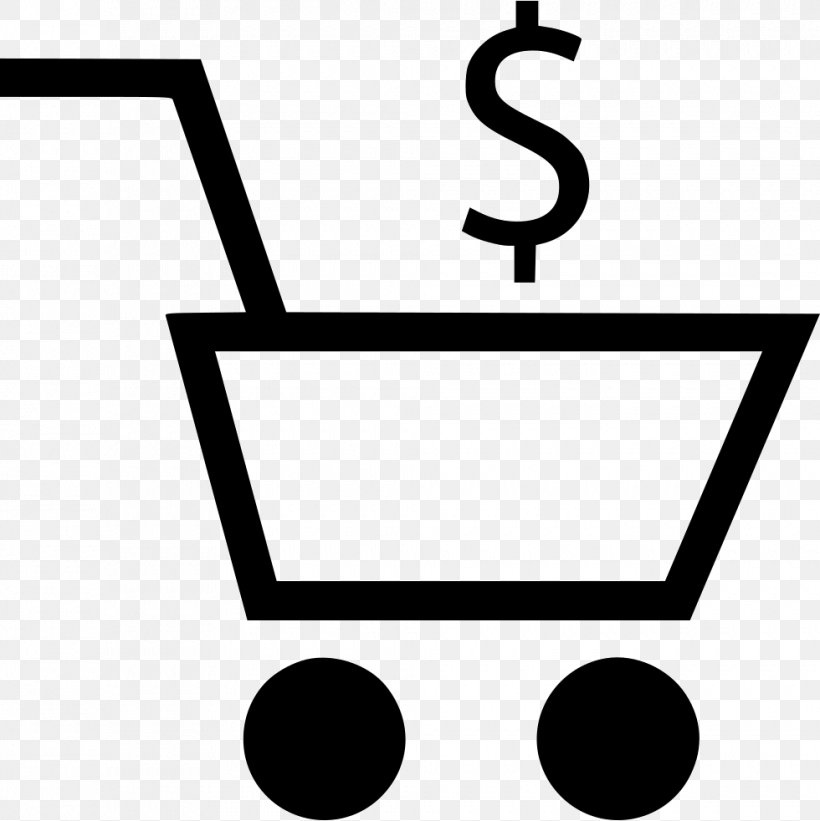 The Noun Project Clip Art Shopping Cart Brand, PNG, 980x982px, Shopping Cart, Area, Black, Black And White, Black M Download Free