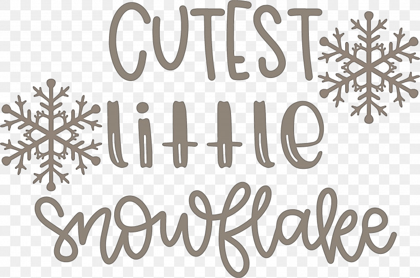 Cutest Snowflake Winter Snow, PNG, 3000x1983px, Cutest Snowflake, Geometry, Line, Logo, M Download Free