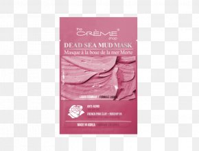 Dead Sea Mud - Facial Mask Cleanser Cosmetics PNG