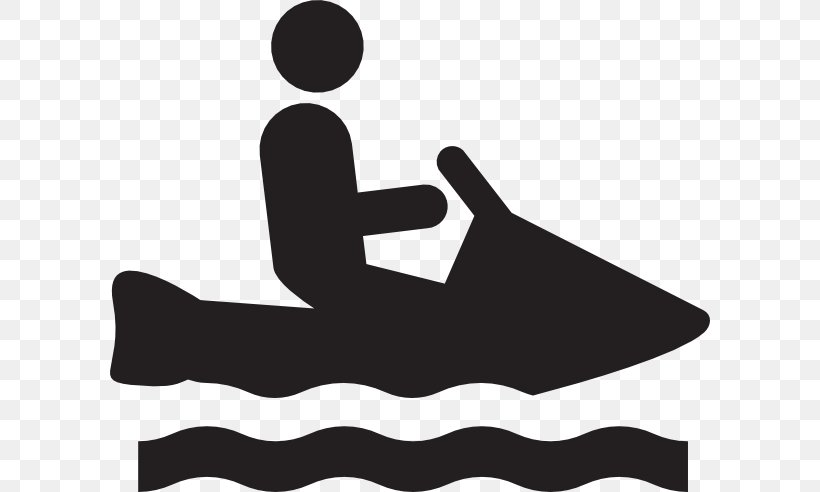 Jet Ski Personal Water Craft Clip Art, PNG, 600x492px, Jet Ski, Black And White, Brand, Copyright, Drawing Download Free