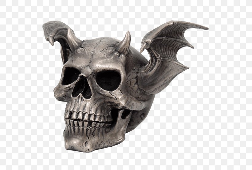 Skull Horn Skeleton Figurine Bone, PNG, 555x555px, Skull, Bone, Eye, Fang, Figurine Download Free