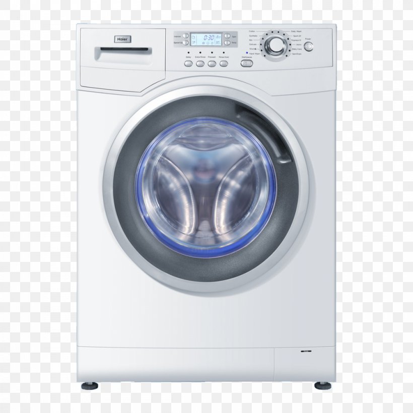Washing Machines Haier Home Appliance European Union Energy Label Combo Washer Dryer, PNG, 1000x1000px, Washing Machines, Clothes Dryer, Combo Washer Dryer, European Union Energy Label, Haier Download Free