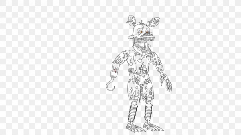 Five Nights At Freddy's 4 Drawing Nightmare Coloring Book, PNG, 1191x670px, Five Nights At Freddy S, Animal Figure, Artwork, Black And White, Body Jewelry Download Free