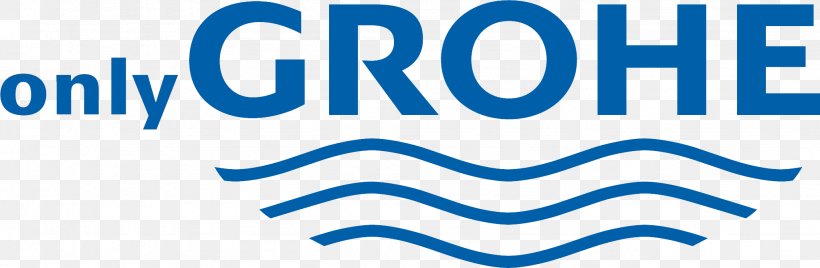 Logo Brand Trademark Grohe Flyer, PNG, 2046x669px, Logo, Advertising, Area, Blue, Brand Download Free