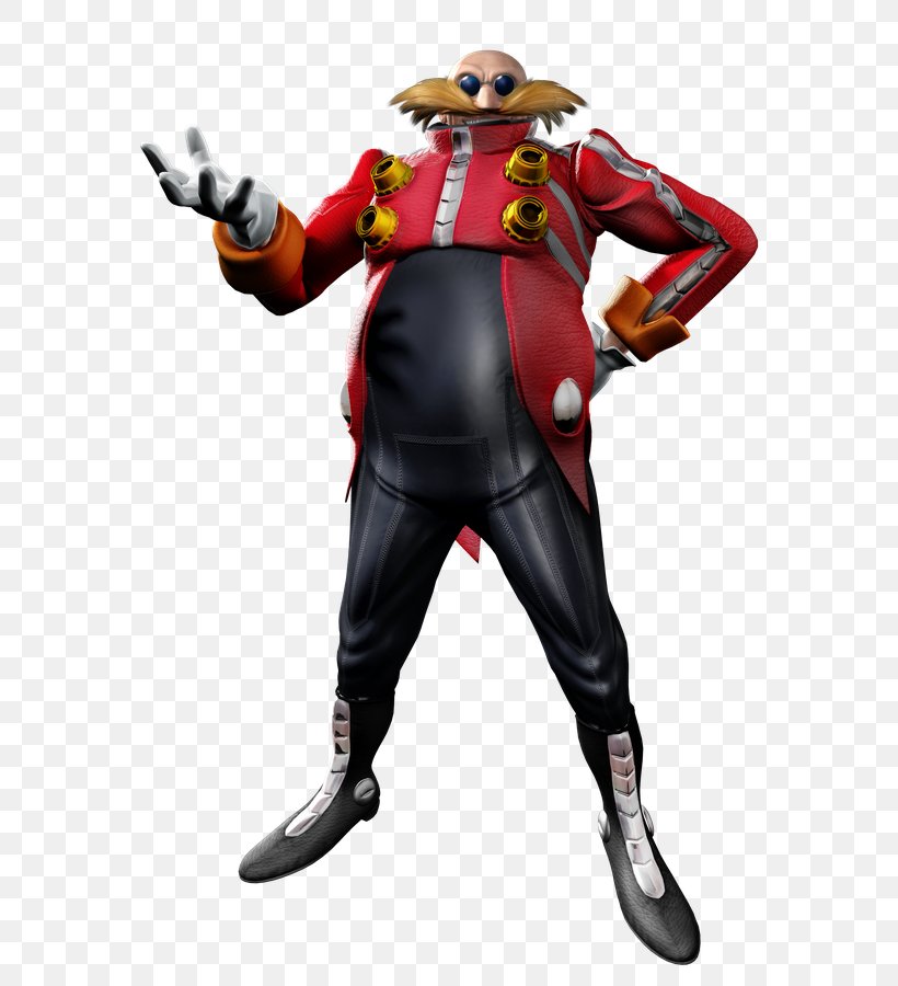 Sonic The Hedgehog Sonic & Sega All-Stars Racing Doctor Eggman Sonic Battle Knuckles The Echidna, PNG, 600x900px, Sonic The Hedgehog, Action Figure, Costume, Doctor Eggman, Fictional Character Download Free
