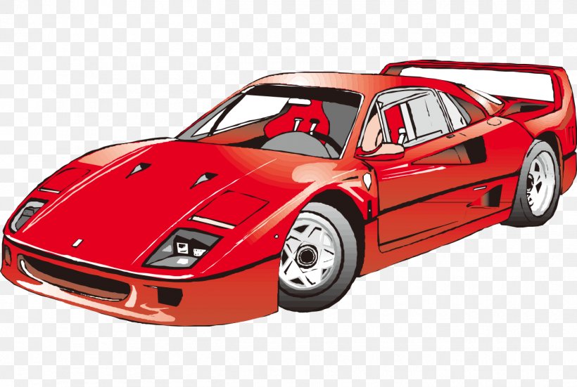 Sports Car Ferrari Clip Art, PNG, 1350x908px, Car, Animation, Auto Racing,  Automotive Design, Drawing Download Free