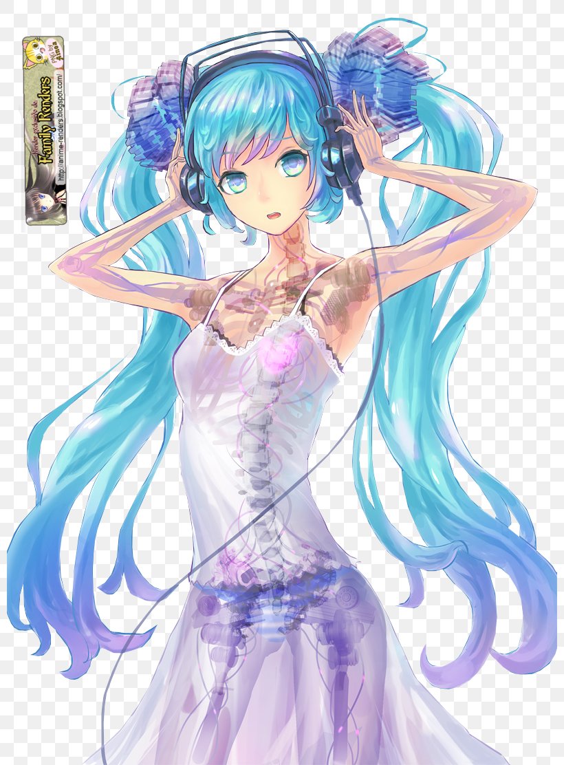 Hatsune Miku DeviantArt Vocaloid, PNG, 800x1112px, Watercolor, Cartoon, Flower, Frame, Heart Download Free