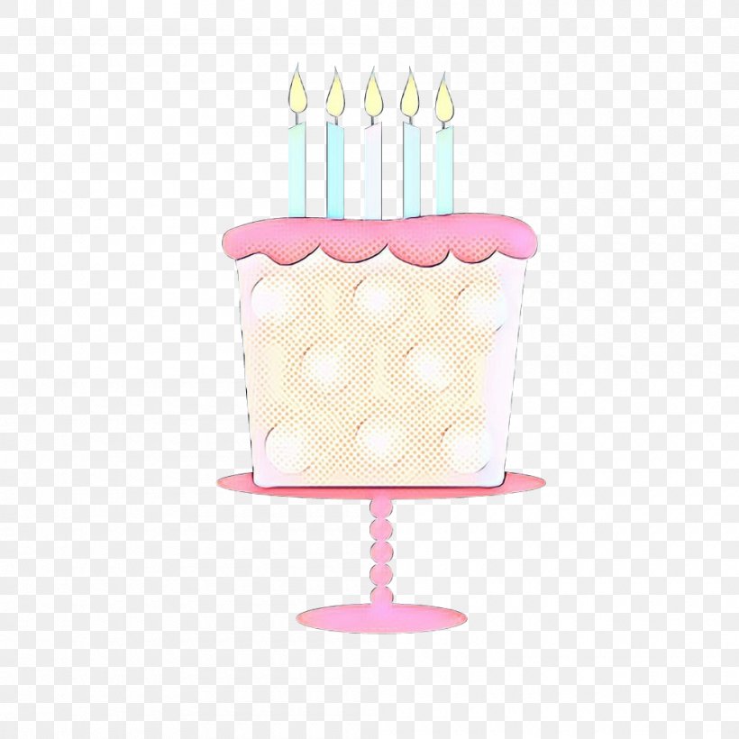 Pink Birthday Cake, PNG, 1000x1000px, Pop Art, Baked Goods, Baking, Baking Cup, Birthday Download Free