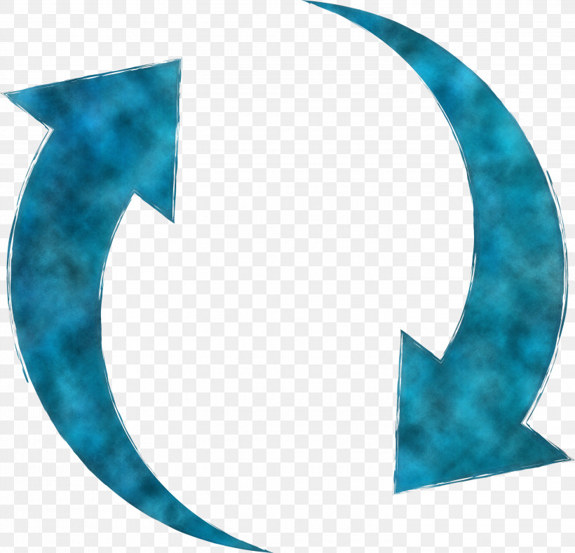 Reload Arrow, PNG, 3000x2889px, Reload Arrow, Aqua, Circle, Crescent, Symbol Download Free