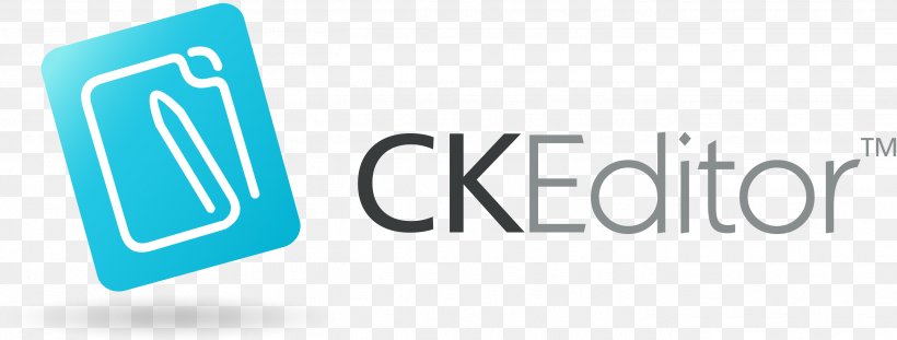 CKEditor Text Editor Logo Editing Open-source Software, PNG, 2715x1030px, Ckeditor, Blue, Brand, Computer Software, Content Management System Download Free