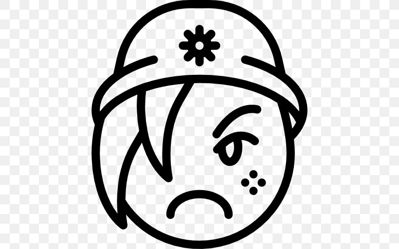 Emoticon Smiley Clip Art, PNG, 512x512px, Emoticon, Black And White, Crying, Emoji, Emotion Download Free