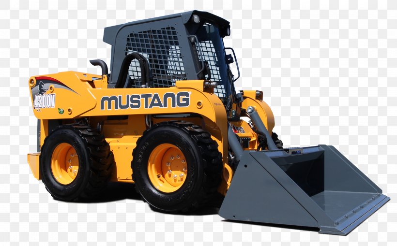 Ford Mustang Caterpillar Inc. Conexpo-Con/Agg Skid-steer Loader Gehl Company, PNG, 3568x2216px, Ford Mustang, Architectural Engineering, Automotive Tire, Bulldozer, Caterpillar Inc Download Free