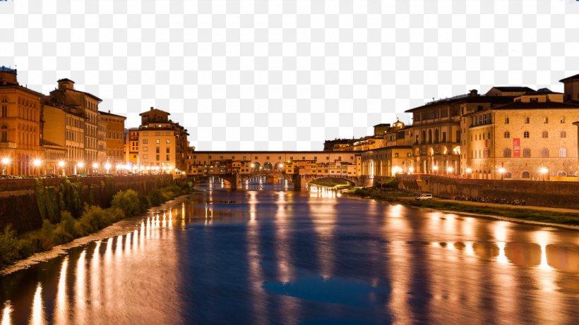 Ponte Vecchio Venice Arno High-definition Television Wallpaper, PNG, 1920x1080px, 4k Resolution, Ponte Vecchio, Arno, Building, Canal Download Free