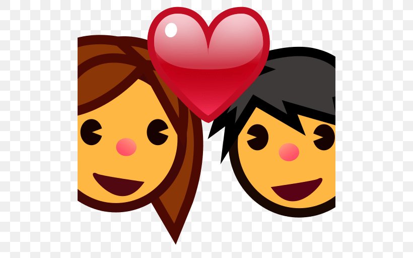 Smiley Emoji Emoticon Heart Clip Art, PNG, 512x512px, Smiley, Couple, Emoji, Emoticon, Emotion Download Free