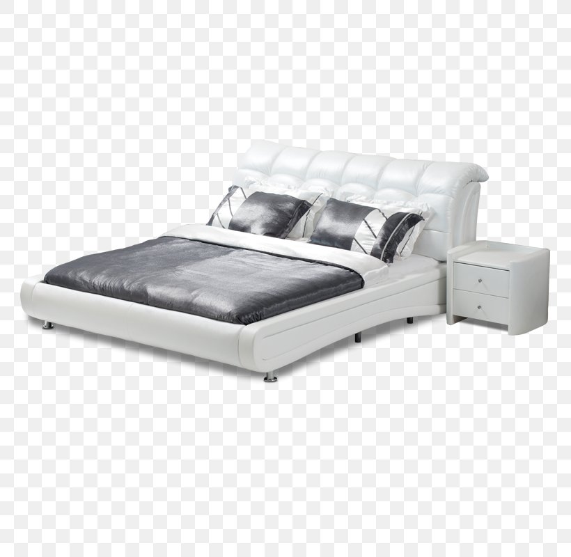 Bedside Tables Bedroom Bed Frame Mattress, PNG, 800x800px, Watercolor, Cartoon, Flower, Frame, Heart Download Free