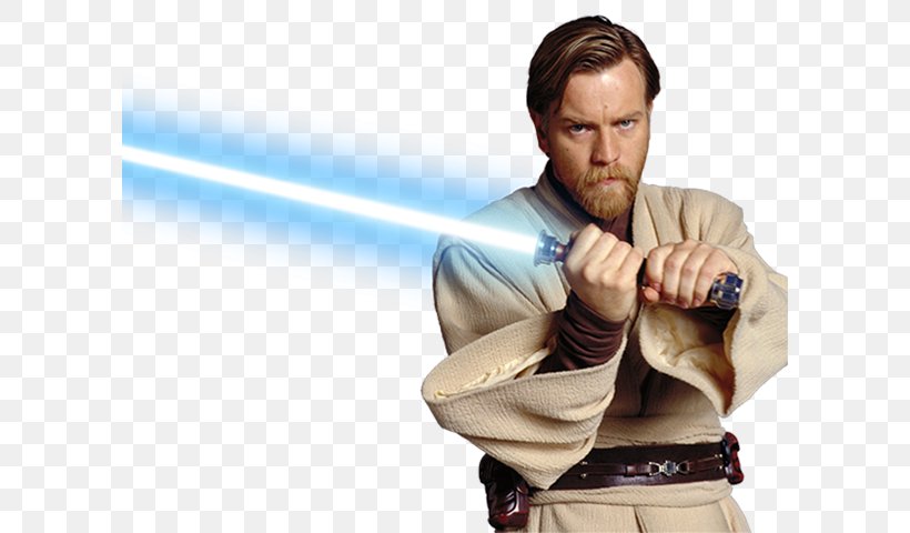 Ewan McGregor Obi-Wan Kenobi Star Wars: The Clone Wars Anakin Skywalker, PNG, 600x480px, Ewan Mcgregor, Anakin Skywalker, Arm, Clone Wars, Film Download Free
