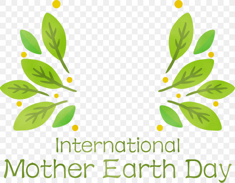 Leaf Plant Stem Logo Font Tree, PNG, 3000x2345px, International Mother Earth Day, Branching, Earth Day, Fruit, Geometry Download Free